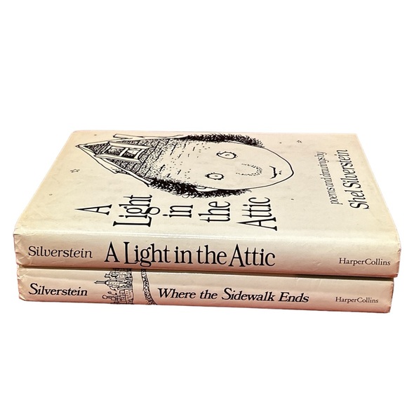 1st Editions: Shel Silverstein’s A Light in the Attic & Where the Sidewa… - Picture 2 of 9